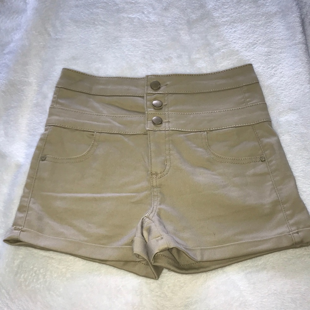 high waisted shorts